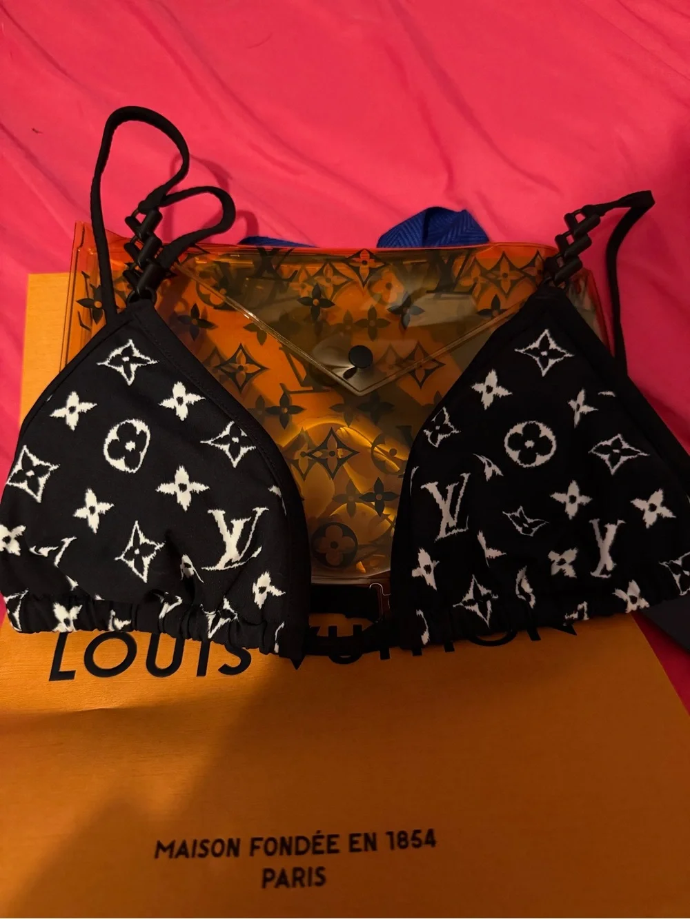 Louis Vuitton bikini top